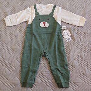 Kids Green Bear One Piece